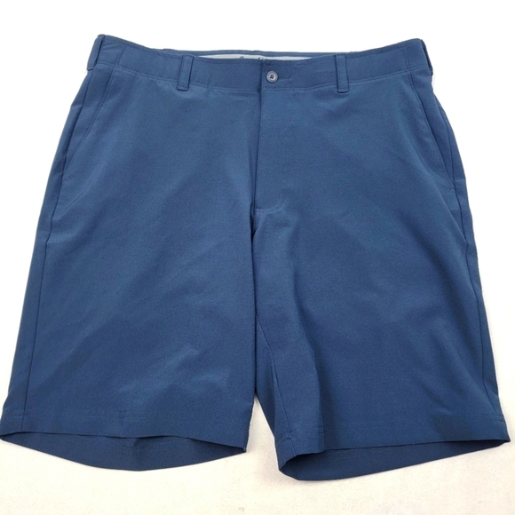 Ben Hogan navy moisture wicking strech shorts - Picture 1 of 5